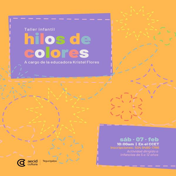 Hilos de colores | Taller infantil