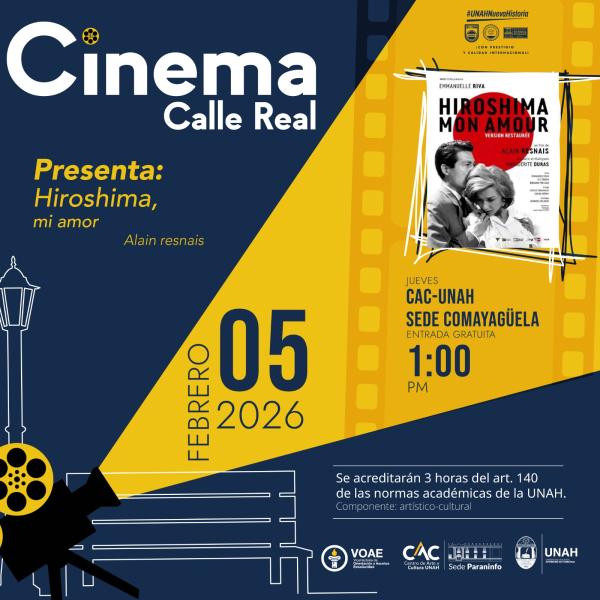 Cinema Calle Real presenta: Hiroshima, mi amor
