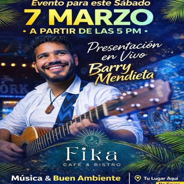 Barry Mendieta en vivo 