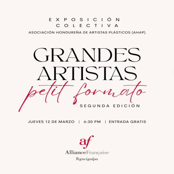 Exposición: Grandes artistas - Petit formato - Segunda edición