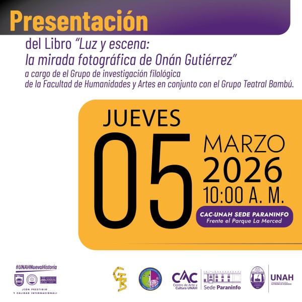Presentación del libro “Luz y escena: la mirada fotográfica de Onán Gutiérrez”