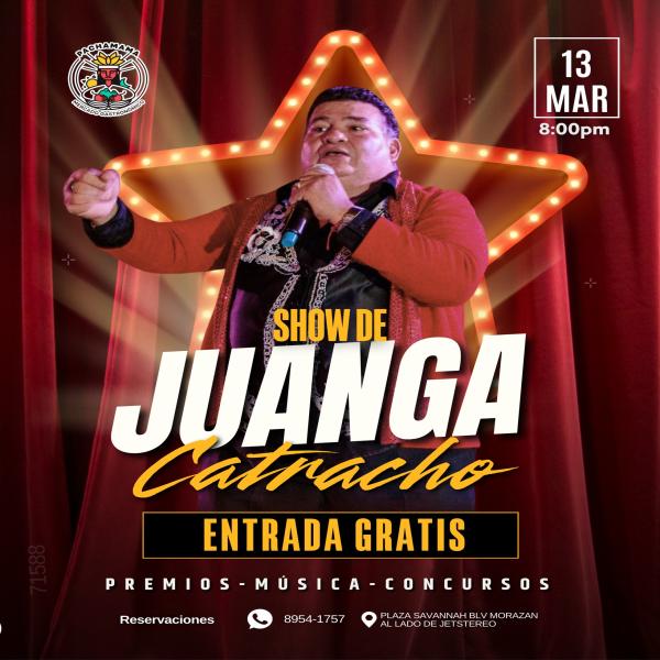Celebremos este viernes con Juan Gabriel Catracho