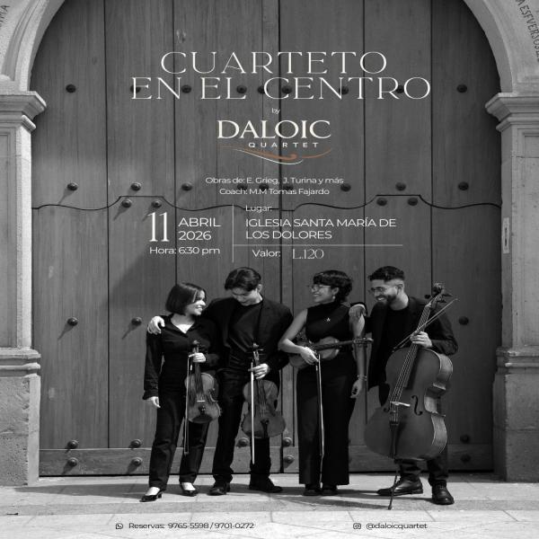 Concierto debut: Cuarteto en el Centro 