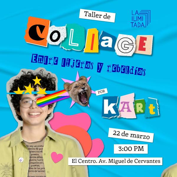 ¿Te animás a crear con rebeldía? Taller: Collage entre tijeras y rebeldías 