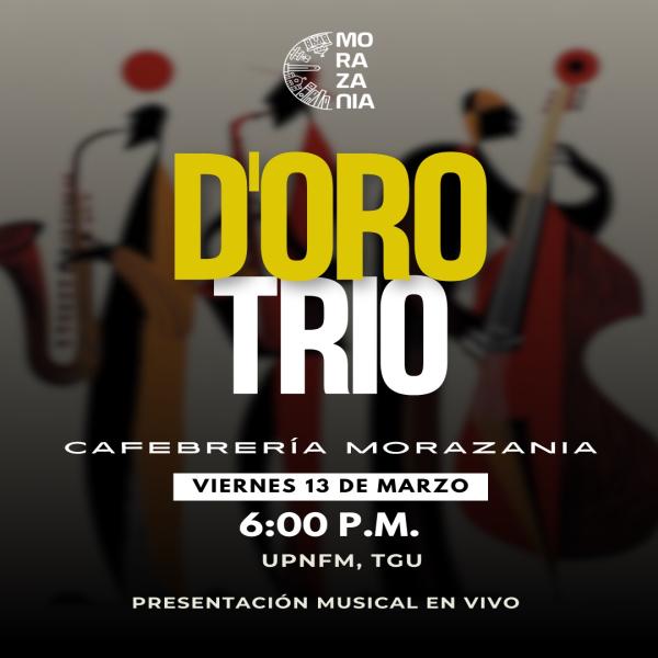 Noche de música en vivo con D’ORO TRIO