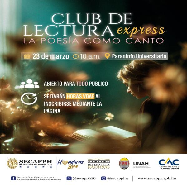  Club de Lectura Express: La poesía como canto