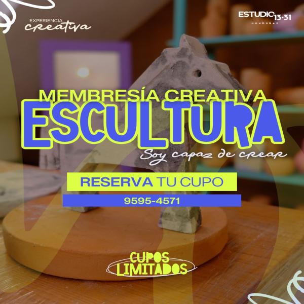 Crea tu primera escultura y expone