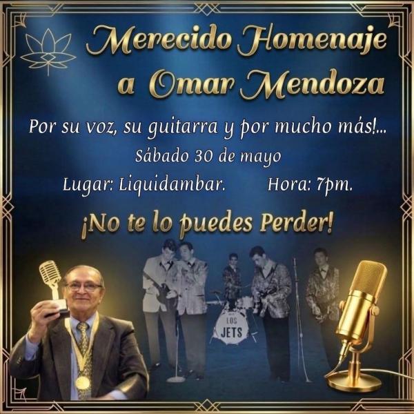 Homenaje a Omar Mendoza 