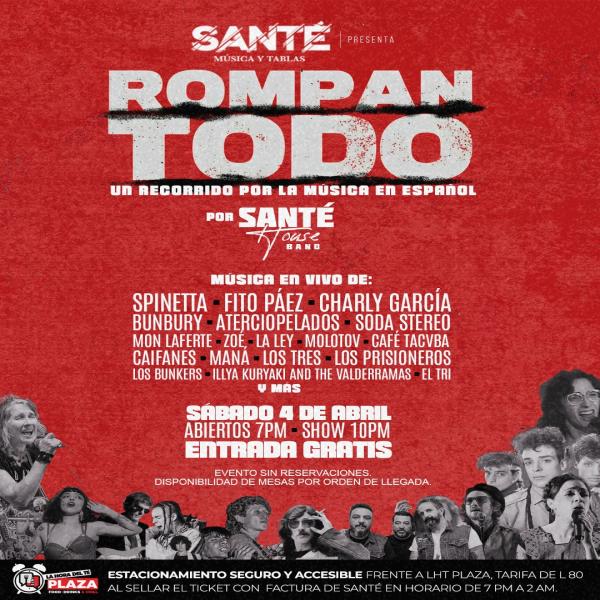 Rompan Todo: Un recorrido por la música en español  