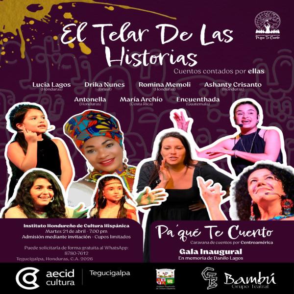 Noche inaugural: El telar de las historias, donde comienzan los cuentos 