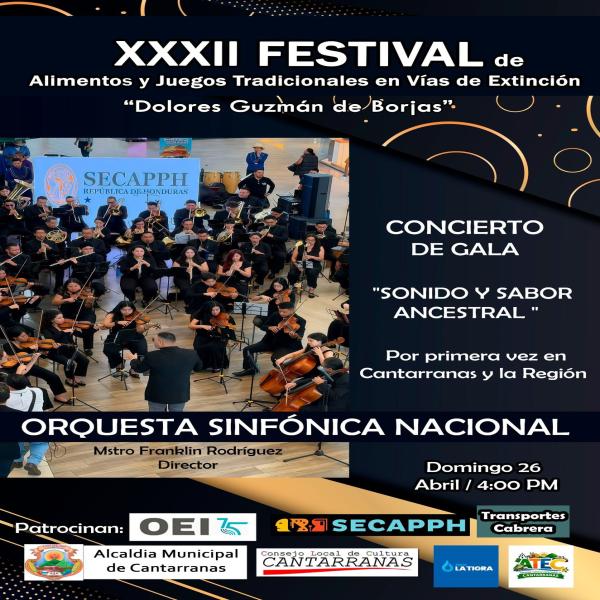 XXXII Festival de Alimentos y Juegos Tradicionales en Vías de Extinción “Dolores Guzmán de Borjas” 