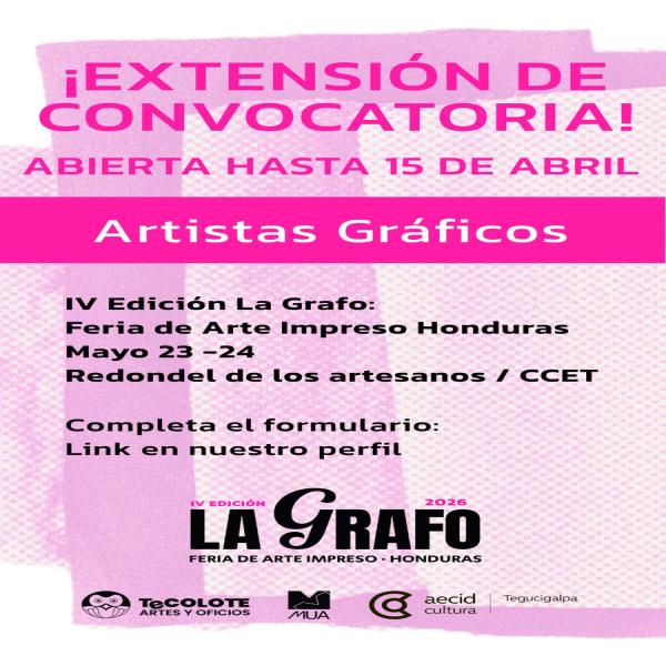 Convocatoria para participar en La Grafo 2026