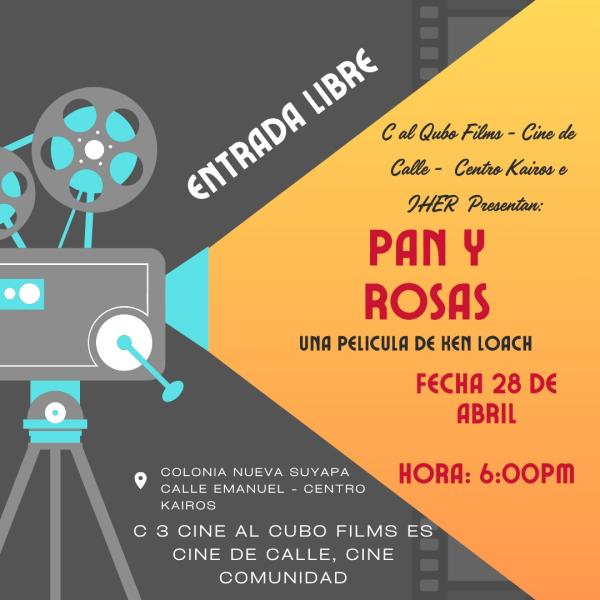 Cine de Calle presenta “Pan y Rosas”