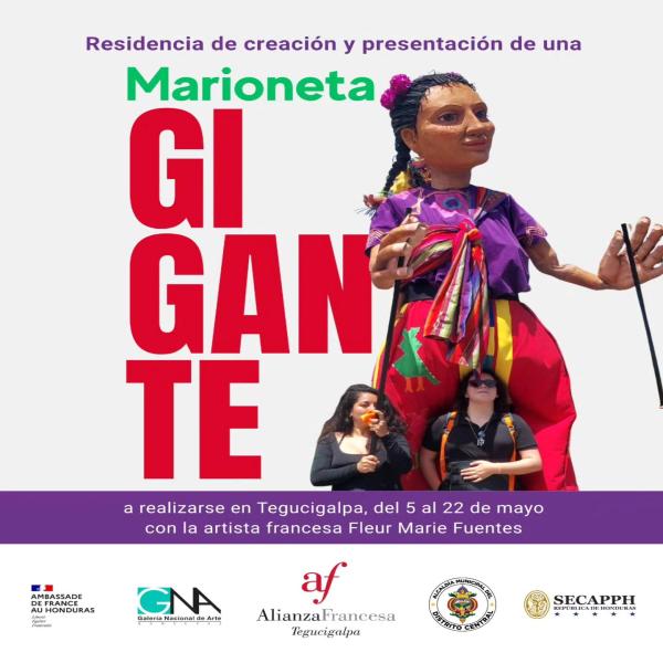 Taller de diseño, construcción y manipulación de una Marioneta Gigante