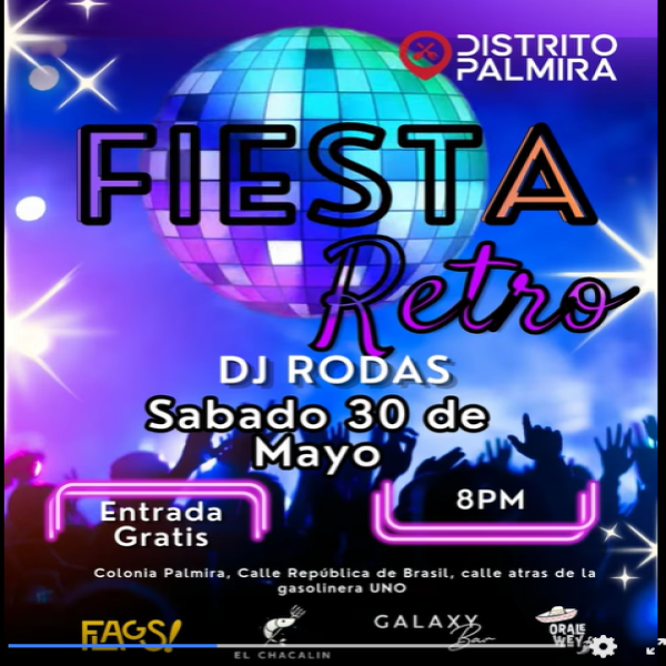Sábado de Fiesta Retro 