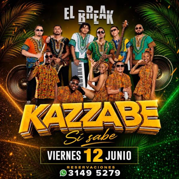 Kazzabe Agrupación en vivo 