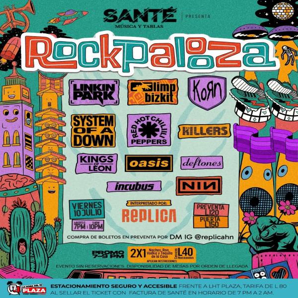 Rockpalooza: El festival definitivo de rock alternativo y nu-metal