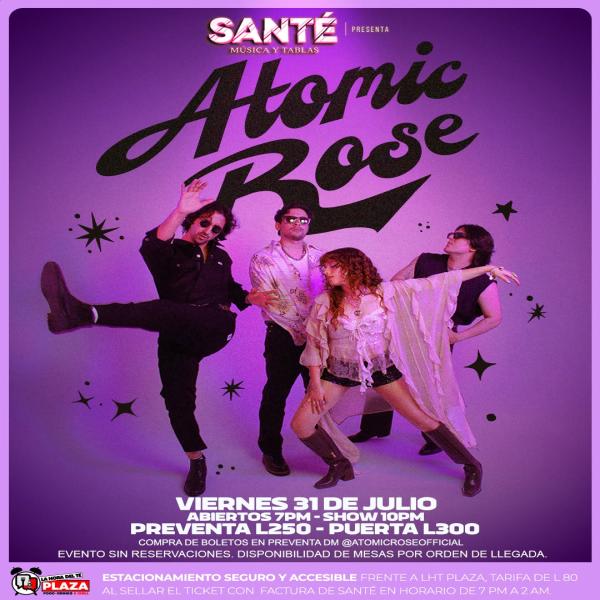 Atomic Rose regresa a Santé 
