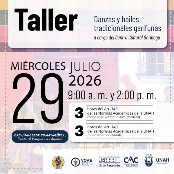 Taller “Danzas y bailes tradicionales garífunas”