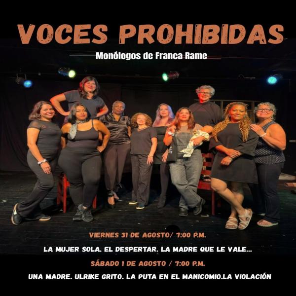 Monólogos de Franca Rame: Voces Prohibidas 