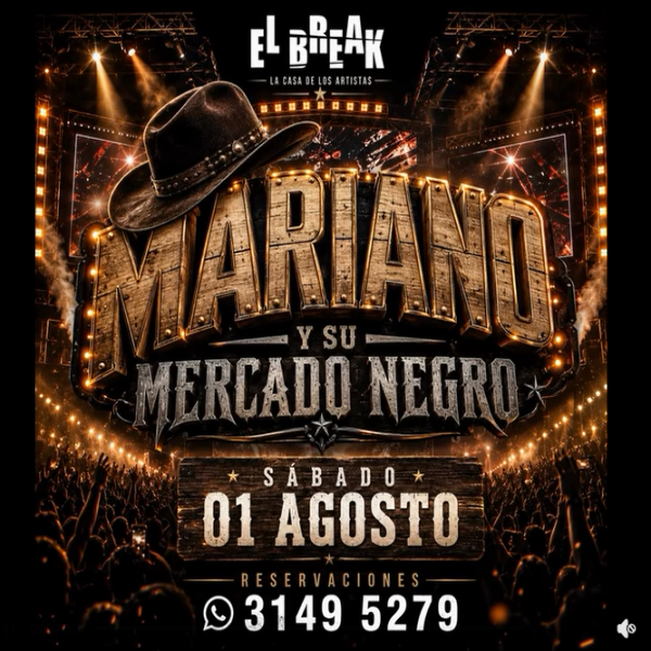 Mariano y su Mercado Negro en vivo 