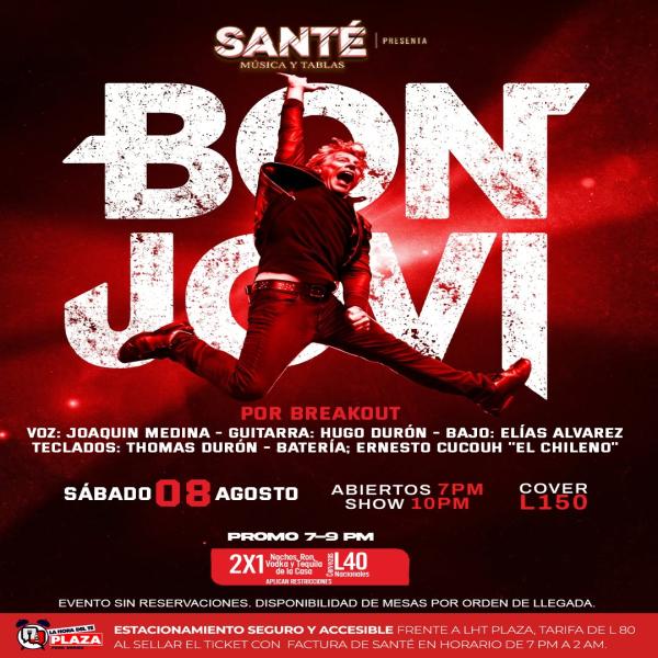Noche épica para vibrar y cantar con los grandes éxitos de Bon Jovi 