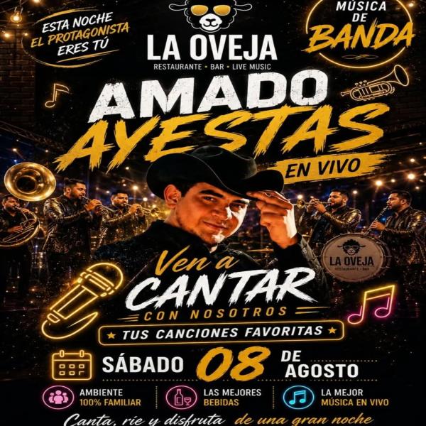 Amado Ayestas en vivo 