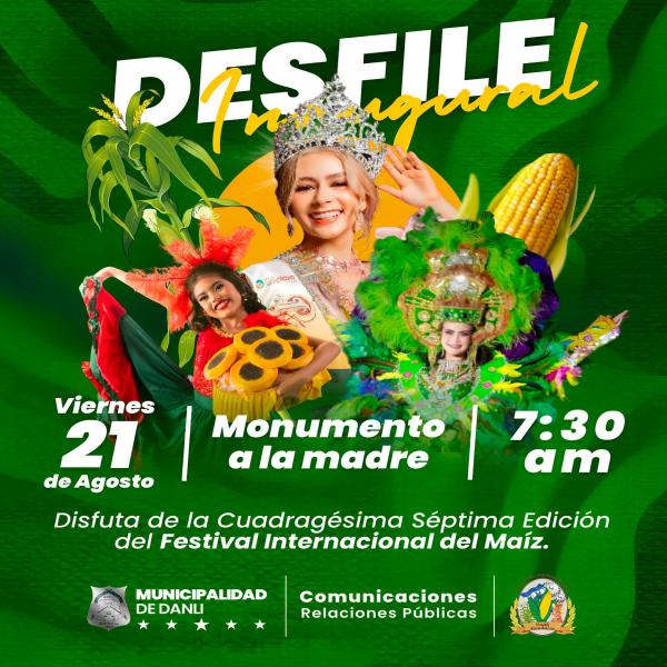 Festival Internacional del Maíz: Desfile Inaugural 