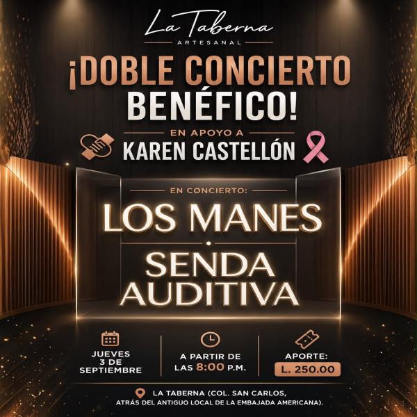 Doble Concierto junto a Los Manes y Senda Auditiva