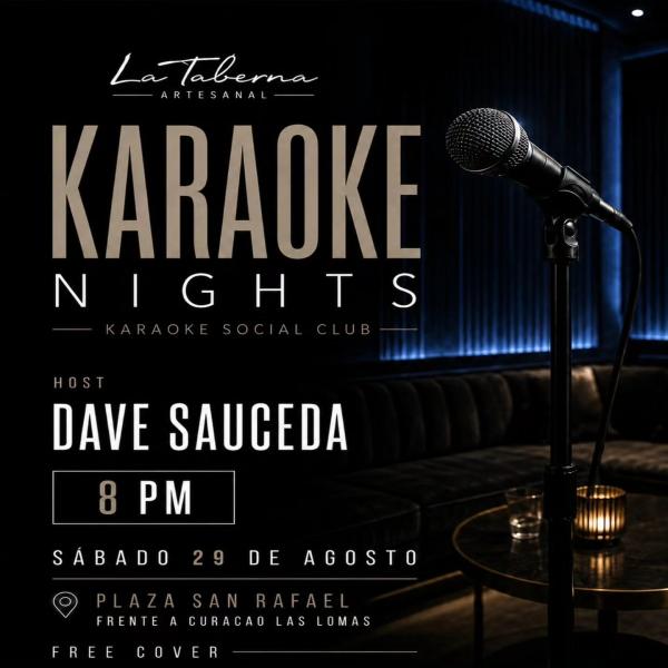 Karaoke Nights con Dave Sauceda