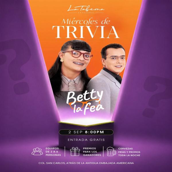 Los miércoles son de TRIVIA en La Taberna