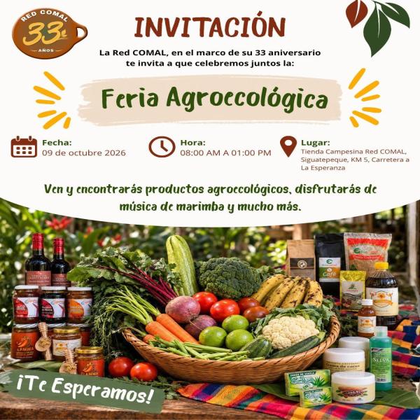 Feria Agroecológica Red Comal 