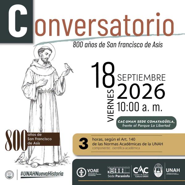 Conversatorio: 800 años de San Francisco de Asís 