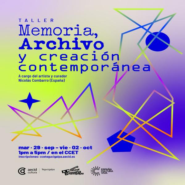 Taller: Memoria, archivo y creación contemporánea