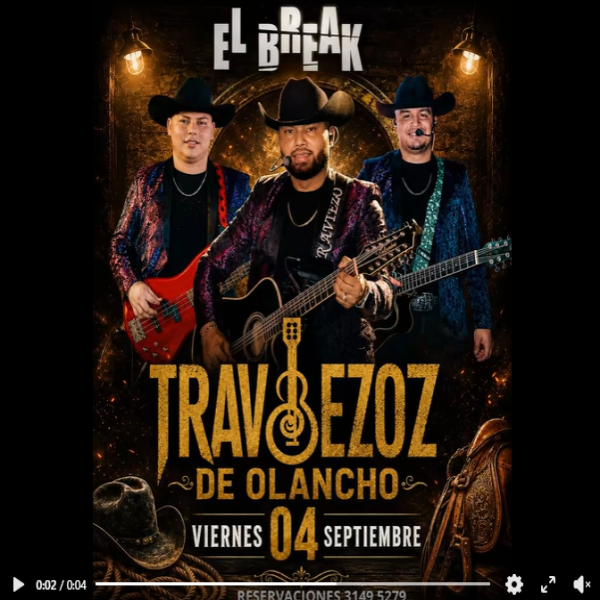 Los Traviesoz de Olancho en vivo 