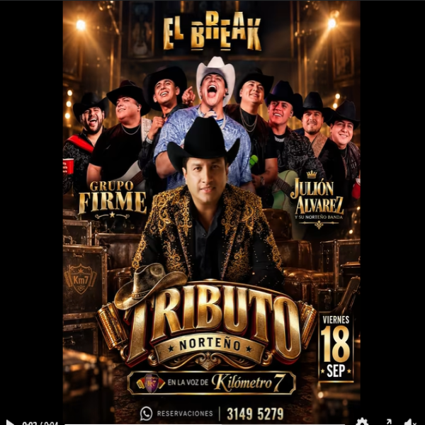 Tributo Norteño por kilómetro 7