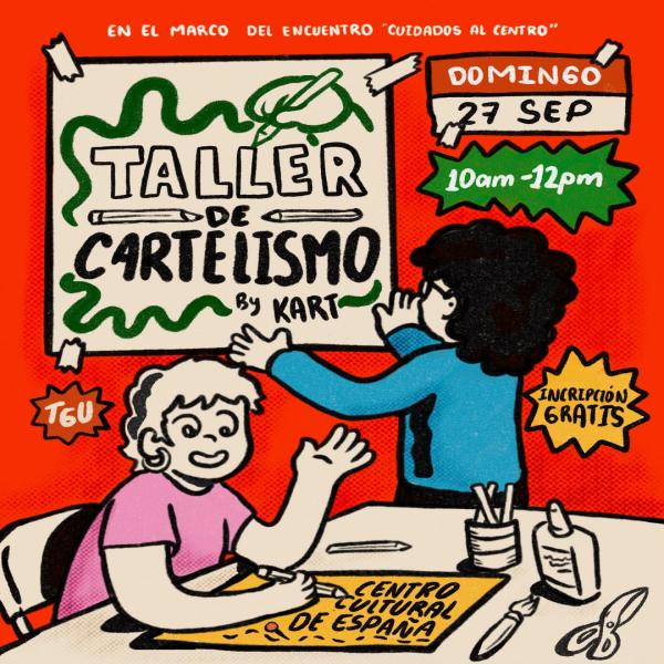 Inscríbete al taller de cartelismo con Kart 