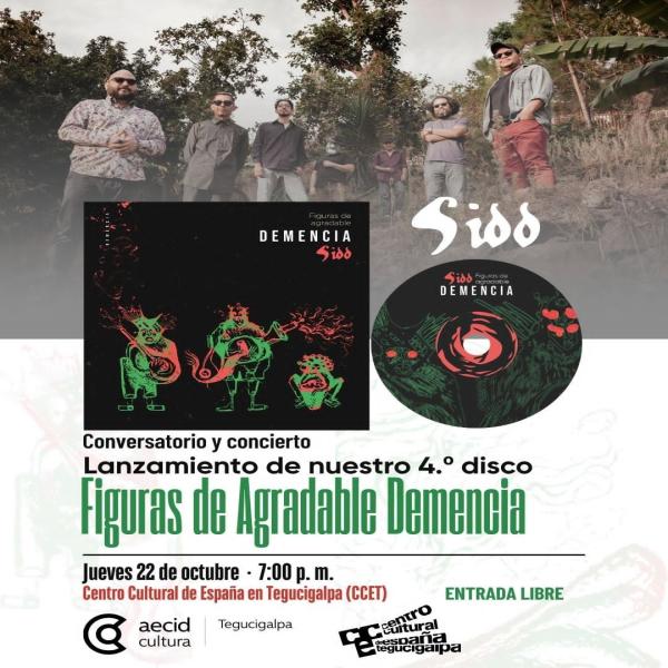 SIDD: Lanzamiento del 4to disco “Figuras de Agradable Demencia”