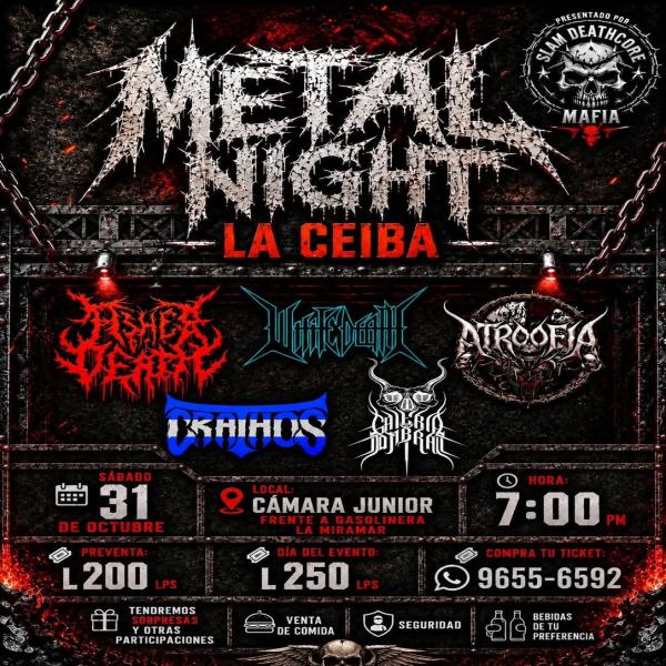 Metal Night La Ceiba 