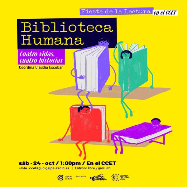 Biblioteca Humana: Cuatro, vidas, cuatro historias 