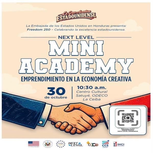 Mini Academy: Emprendimiento en la economía creativa 
