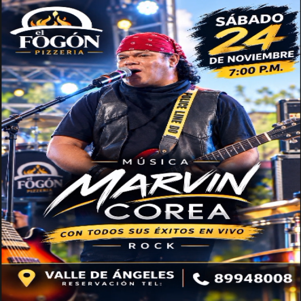 Marvin corea en vivo