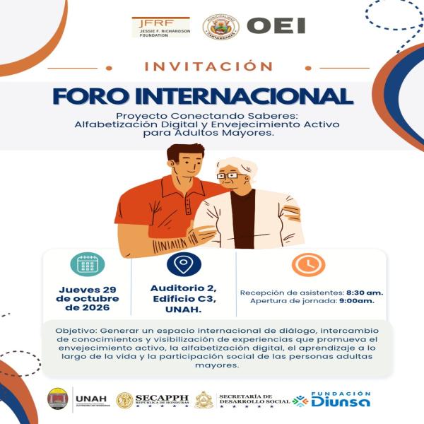  Foro Internacional Conectando Saberes: Envejecimiento activo y alfabetización digital desde la educación a lo largo de la vida y el enfoque intergeneracional